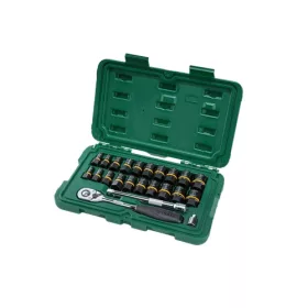   Sata BoltBiter sérült csavar kihajtó dugókulcs készlet 7-19mm 23 részes