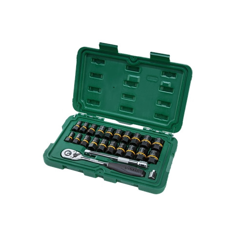 Sata BoltBiter sérült csavar kihajtó dugókulcs készlet 7-19mm 23 részes