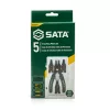 SATA seeger-fogókészlet 5 részes cserélhető fejes 10-50mm