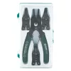 SATA seeger-fogókészlet 5 részes cserélhető fejes 10-50 mm