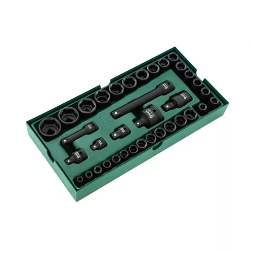 SATA gépi dugókulcs készlet modul 3/8-1/2" 36 részes
