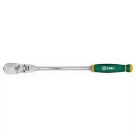   SATA hosszított csuklós racsnis hajtószár 3/8 345mm 72 fog átkapcsolható ComfortGrip nyéllel