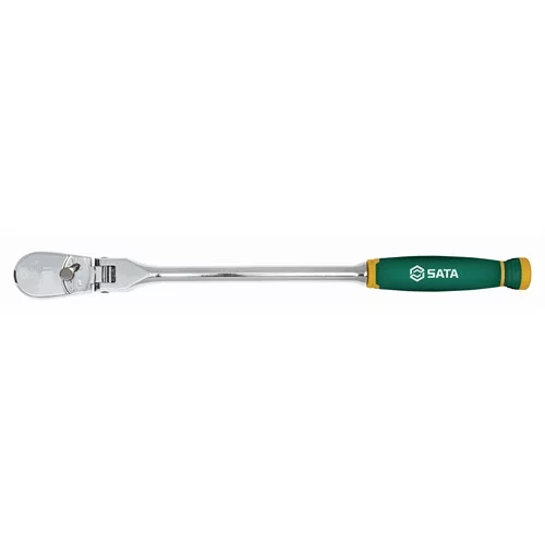 SATA hosszított csuklós racsnis hajtószár 3/8 345mm 72 fog átkapcsolható ComfortGrip nyéllel