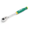 SATA racsnis hajtószár 3/8 235mm 72 fog átkapcsolható ComfortGrip nyéllel