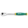SATA racsnis hajtószár 3/8 235mm 72 fog átkapcsolható ComfortGrip nyéllel