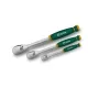 SATA profi 120 fogas (3 fok) finom racsnis hajtószár készlet 1/4, 3/8, 1/2 ComfortGrip nyéllel