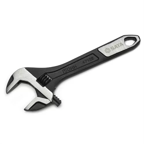 SATA széles pofájú állítható villáskulcs 6" (165 mm)