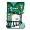 SATA X6 univerzális csillag-villáskulcs készlet 8-17mm 7 részes