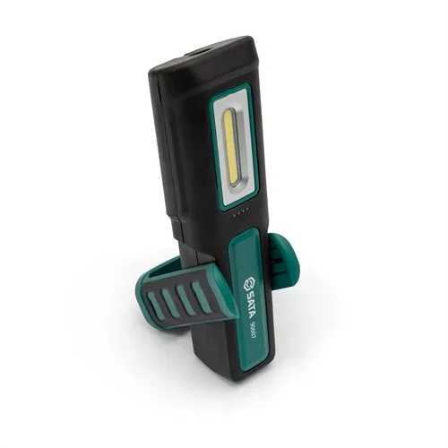 SATA LED akkus zseblámpa 600+100 lm IP65