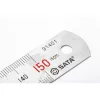 SATA acélvonalzó 150mm