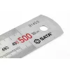 SATA acélvonalzó 500mm