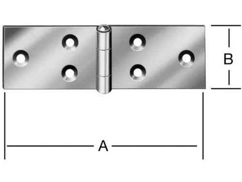 VORMANN ASZTALPÁNT 505100 100X32 MM HORG./ 20 DB