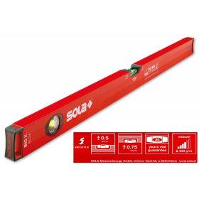 VÍZMÉRTÉK ALU SOLA BigX 30 X-PROFIL 30CM