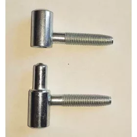   BECSAVARÓS BÚTORPÁNT ¤ 9 DÍSZ NÉLKÜL FEHÉR HORGANY/20 DB