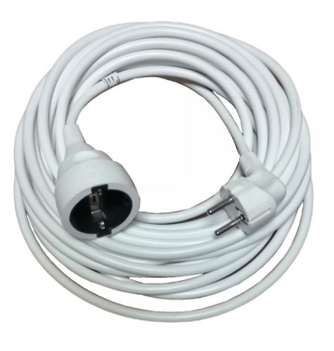 KÁBELHOSSZABBÍTÓ MT 3X1,5 10 M FEHÉR