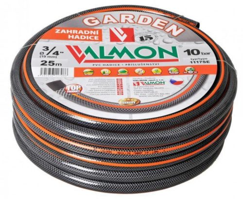 LOCSOLÓTÖMLÕ CSEH 3/4" EZÜST, NARANCSS. CSÍKKAL /25M