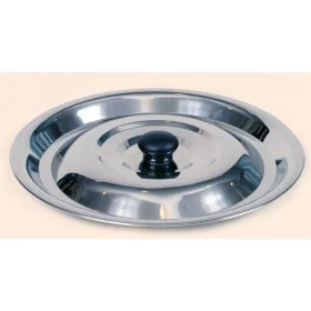 BOGRÁCSFEDÕ  10 L ROZSDAMENTES 37 CM