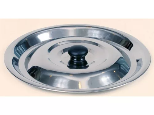 BOGRÁCSFEDÕ  14 L ROZSDAMENTES (13L) 41CM