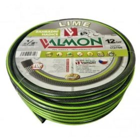   LOCSOLÓTÖMLÕ CSEH 1/2" LIME-EZÜST, ZÖLD CSÍKKAL /25M