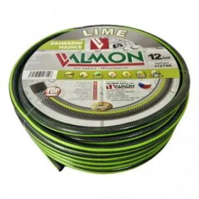   LOCSOLÓTÖMLÕ CSEH 3/4" LIME-EZÜST, ZÖLD CSÍKKAL /25M