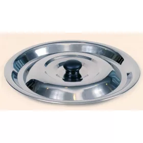 BOGRÁCSFEDÕ   6 L ROZSDAMENTES 30 CM