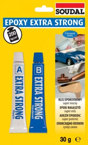 RAGASZTÓ EPOXY EXTRA STRONG 2X15ML SOUDAL