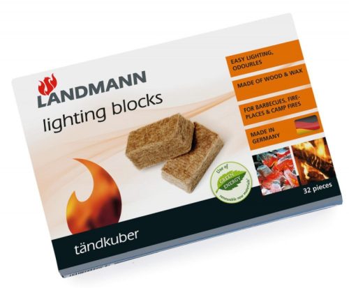 GRILL ÉS KANDALLÓ BEGYÚJTÓ KOCKA 32 DB LANDMANN