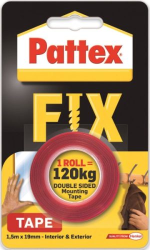 RAGASZTÓ PATTEX FIX MONTÁZSSZALAG 1,5X19 MM 120 KG-IG  2848974
