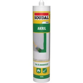 TÖMÍTÕ AKRIL FEHÉR 280 ML SOUDAL