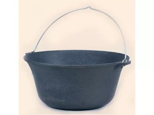 BOGRÁCS ÖNTÖTTVAS 10,8 L