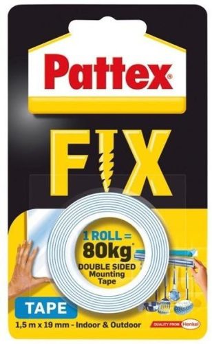 RAGASZTÓ PATTEX FIX MONTÁZSSZALAG 1,5X19 MM 80 KG IG 2848977