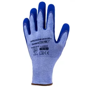 KESZTYÛ DUPLARÉTEGÛ KÉK LATEX  7-ES/10 PÁR