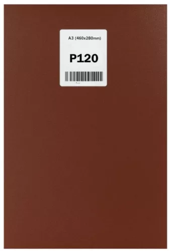 CSISZOLÓVÁSZON A/3 P120 /10 DB