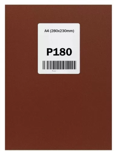 CSISZOLÓVÁSZON A/4 P180/10 DB