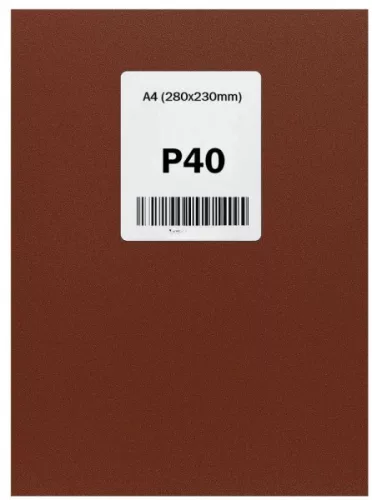 CSISZOLÓVÁSZON A/4 P 40/10 DB