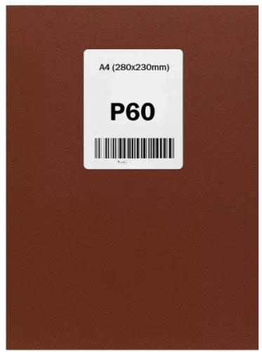 CSISZOLÓVÁSZON A/4 P 60/10 DB