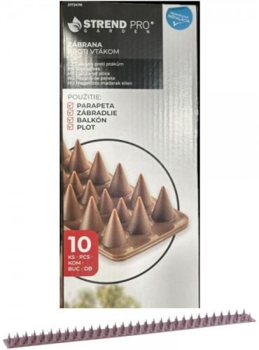 MADÁRRIASZTÓ TÜSKE STREND 2172478 49x4,5x1,7 CM MÛA. /10 DB-os csomag