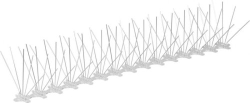 MADÁRRIASZTÓ TÜSKE STREND 2173637 60 CM MÛA. TALPPAL, 75 FÉM TÜSKÉVEL