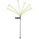 KERTI LÁMPA STREND, 72 CM, NAPELEMES, 6x LED, AA