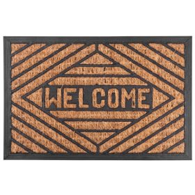 LÁBTÖRLÕ MATT GUMI/PANAMA 40 x 60 cm WELCOME