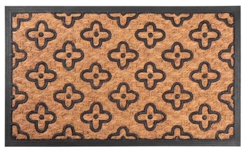 LÁBTÖRLÕ VIRÁGOS 45x75 cm GUMI/PANAMA