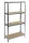 POLCOS ÁLLVÁNY ST 1800x900x400 MM FÉM MAX 175 KG