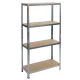 POLCOS ÁLLVÁNY ST 1800x900x400 MM FÉM MAX 175 KG