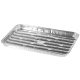 GRILLTÁLCA ALU NÉGYSZÖGLETES 34X23 CM 3DB-OS CSOMAG 2212286