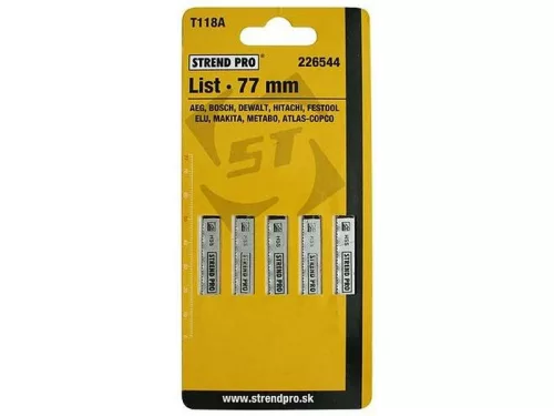 DEKOPÍRFÛRÉSZLAP STREND PRO T118A 77 MM 5 DB/CSOMAG