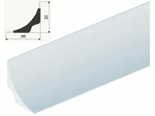 KÁDSZEGÉLY UTÓLAGOS 250X2,5 CM FEHÉR RAGASZTHATÓ 42152