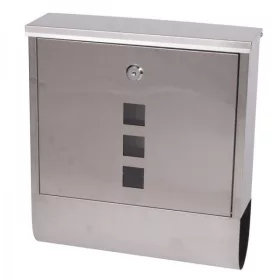 POSTALÁDA STREND 252265 ROZSDAMENTES ACÉL 340x310x100