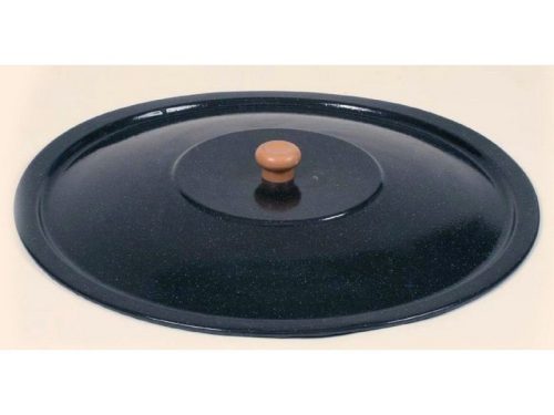 BOGRÁCSFEDÕ  22 L ZOMÁNCOZOTT 44 CM