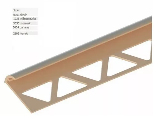 CSEMPEÉLVÉDÕ 10 MM BEIGE - BAHAMA  2.78 M  5004