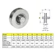 TOLÓKAPUV.IBFM KERÉK ¤ 20 ½V½100